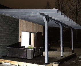 Karkasiniai statiniai, stoginės ir pavėsinės, terasos / Old Modern / Darbų pavyzdys ID 2483334