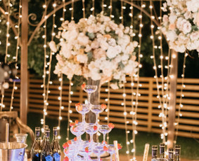 Šampano piramidė - Barmenai/mobilus kokteilių baras - 2