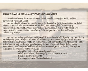 Psichologės Urtės kabinetas / Urtė Skorodinskienė / Darbų pavyzdys ID 2486058