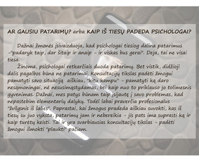Psichologės Urtės kabinetas / Urtė Skorodinskienė / Darbų pavyzdys ID 2488010