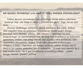 Psichologės Urtės kabinetas / Urtė Skorodinskienė / Darbų pavyzdys ID 2488016