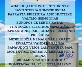Valymo įrenginiai su pilnu įrengimu ir savivaldybės parama - Buitinės paslaugos - 3 Buitinės paslaugos - Valymo įrenginiai su pilnu įrengimu ir savivaldybės parama - 3