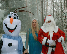 Kalėdų senelis &scaron;ventėje - Animatorė vaiku &scaron;ventėms - 3