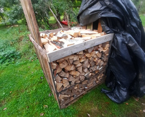 Sausos pušies malkos, skaldytos - Aplinka, sodas - 3 Aplinka, sodas - Sausos pušies malkos, skaldytos - 3