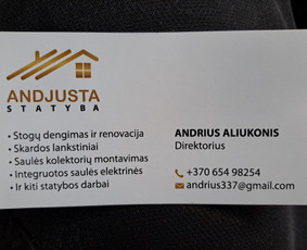 Stogdengys Naujastatyba Senų renovacija,remontas,lankstiniai / MB ,, Andjusta Statyba " / Darbų pavyzdys ID 2495432