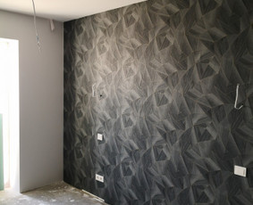 Vidaus apdailos darbai - Tapetų klijavimas - 2 Tapetų klijavimas - Vidaus apdailos darbai - 2