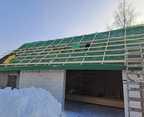 Stogdengys Naujastatyba Senų renovacija,remontas,lankstiniai / MB ,, Andjusta Statyba " / Darbų pavyzdys ID 2505044
