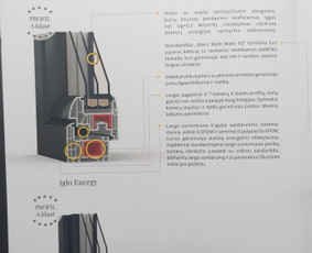 Plastikiniai langai A++, durys, vidaus durys, garažo vartai / UAB Egrina / Darbų pavyzdys ID 2508964