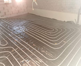 &Scaron;ildomų grindų įrengimas - Santechnikos darbai visoje lietuvoje. - 2