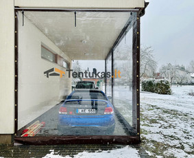 Skaidrūs - permatomi tentai terasoms ir pavėsinėms! Tentukas / Permatomi tentai terasoms ir pavėsinėms / Darbų pavyzdys ID 2511088