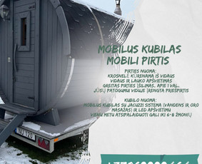 Mobili pirtis! Mobilus Kubilas! Nuoma Alytuje / Mobili pirtis! Mobilus Kubilas! / Darbų pavyzdys ID 2512110