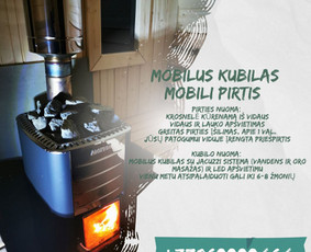 Mobili pirtis! Mobilus Kubilas! Nuoma Alytuje / Mobili pirtis! Mobilus Kubilas! / Darbų pavyzdys ID 2512116