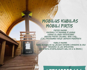 Mobili pirtis! Mobilus Kubilas! Nuoma Alytuje / Mobili pirtis! Mobilus Kubilas! / Darbų pavyzdys ID 2512118