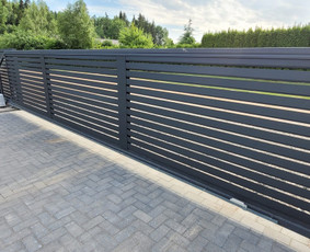 Modernių tvorų įrengimas nuo pagrindų / MB"Skardinimo Vizija" / Darbų pavyzdys ID 2512180