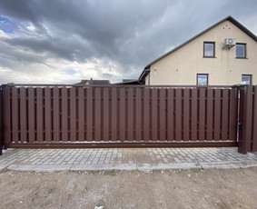 Modernių tvorų įrengimas nuo pagrindų / MB"Skardinimo Vizija" / Darbų pavyzdys ID 2512222