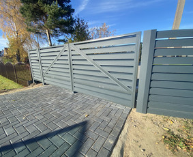 Modernių tvorų įrengimas nuo pagrindų / MB"Skardinimo Vizija" / Darbų pavyzdys ID 2512238