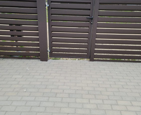 Modernių tvorų įrengimas nuo pagrindų / MB"Skardinimo Vizija" / Darbų pavyzdys ID 2512252