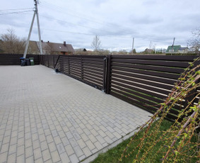 Modernių tvorų įrengimas nuo pagrindų / MB"Skardinimo Vizija" / Darbų pavyzdys ID 2512272