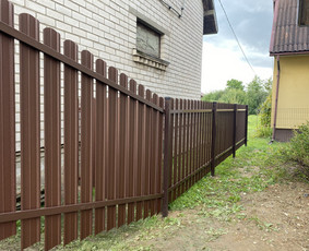 Modernių tvorų įrengimas nuo pagrindų / MB"Skardinimo Vizija" / Darbų pavyzdys ID 2512358