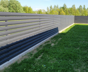 Modernių tvorų įrengimas nuo pagrindų / MB"Skardinimo Vizija" / Darbų pavyzdys ID 2512372