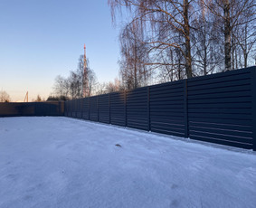 Modernių tvorų įrengimas nuo pagrindų / MB"Skardinimo Vizija" / Darbų pavyzdys ID 2512434