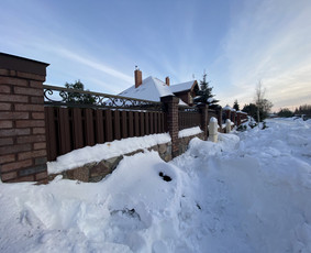 Modernių tvorų įrengimas nuo pagrindų / MB"Skardinimo Vizija" / Darbų pavyzdys ID 2512690