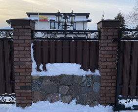 Modernių tvorų įrengimas nuo pagrindų / MB"Skardinimo Vizija" / Darbų pavyzdys ID 2512692