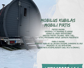 Mobili pirtis! Mobilus Kubilas! Nuoma Alytuje / Mobili pirtis! Mobilus Kubilas! / Darbų pavyzdys ID 2513854