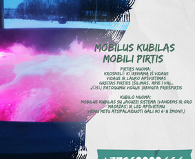 Mobili pirtis! Mobilus Kubilas! Nuoma Alytuje / Mobili pirtis! Mobilus Kubilas! / Darbų pavyzdys ID 2513868