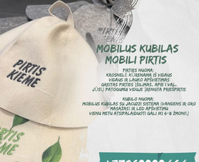 Mobili pirtis! Mobilus Kubilas! Nuoma Alytuje / Mobili pirtis! Mobilus Kubilas! / Darbų pavyzdys ID 2513874