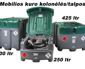 Kuro talpyklos nuoma (mobilios, stacionarios) - Įvairios technikos nuoma - 1 Įvairios technikos nuoma - Kuro talpyklos nuoma (mobilios, stacionarios) - 1