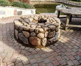 Lauko židiniai i&scaron; akmens - Akmens grindiniai, mūras, pakrantės. - 4
