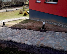Akmens grindiniai, mūras, pakrantės. / Valentas / Darbų pavyzdys ID 2516068