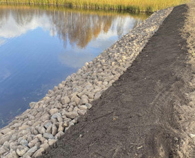Akmens grindiniai, mūras, pakrantės. / Valentas / Darbų pavyzdys ID 2516098