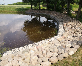 Akmens grindiniai, mūras, pakrantės. / Valentas / Darbų pavyzdys ID 2516100