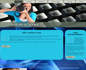 Ketux.lt sena svetainė, kurta su Artisteer įrankiu