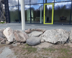 Tarasų montavimas.Granito akmens Terasos