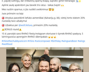 Straipsniai žiniasklaidai, blog ir tinklalapių tekstai / Emilija Paulauskė / Darbų pavyzdys ID 2526970