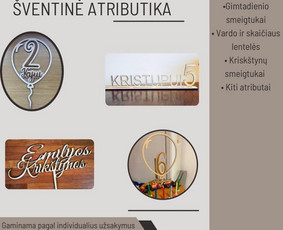 Graviravimas, pjovimas lazeriu, Uv spauda / Karolis Dambrauskas / Darbų pavyzdys ID 2531694