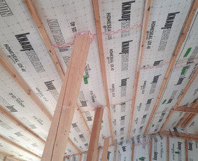 Stogų dengimas, šiltinimas pučiama vata ,stogo renovacija, / MB "Spalvotas plienas" / Darbų pavyzdys ID 2531952