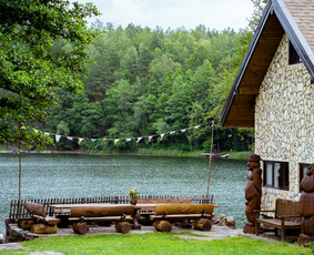 Nuomos paslaugos - Sodyba Šalia Trakų - Nameliai, Pirtis, Kubilas, Ežeras - 4