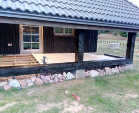 Fasadai, terasos,pergolos ,karkasiniai nameliai,sandeliukai / Donatas / Darbų pavyzdys ID 2534714