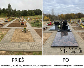 Kapų Meistras Edvinas Genutis - Kapų Tvarkymas, Paminklai / Edvinas Genutis / Darbų pavyzdys ID 2539030