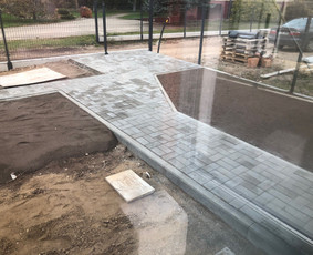 Trinkelių klojimas. Betonavimas ir kiti aplinkos darbai. / UAB "Industrinė statyba" / Darbų pavyzdys ID 2542300