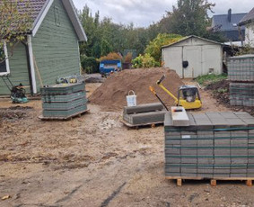 Trinkelių klojimas. Betonavimas ir kiti aplinkos darbai. / UAB "Industrinė statyba" / Darbų pavyzdys ID 2542350