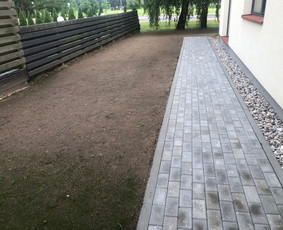 Trinkelių klojimas. Betonavimas ir kiti aplinkos darbai. / UAB "Industrinė statyba" / Darbų pavyzdys ID 2542452