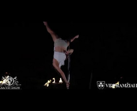 Pole dance pasirodymai. Oro akrobatika. Vipera / Eglina Mažeikienė / Darbų pavyzdys ID 2543014