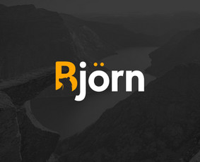 Björn logotipas, statybų įmonei Norvegijoje