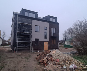 Fasadų šiltinimas,dekoratyvinis tinkas, klinkerio klijavimas / Fasadusprendimas / Darbų pavyzdys ID 2545818