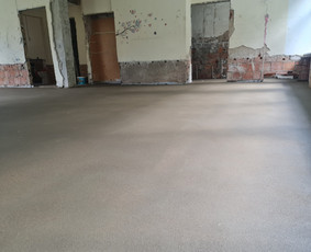 Statybos darbai - Grindų betonavimas - 2